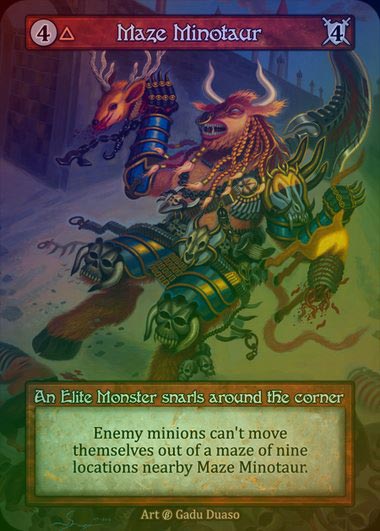 【FOIL】[Fire] Maze Minotaur [beta-Elite]
